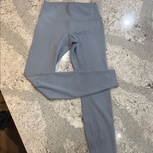 Gray High-Waisted Lululemon Leggings